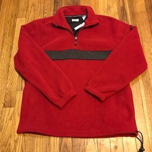 NWT Izod Perform X 1/4 Zip Fleece Sweatshirt Sz M